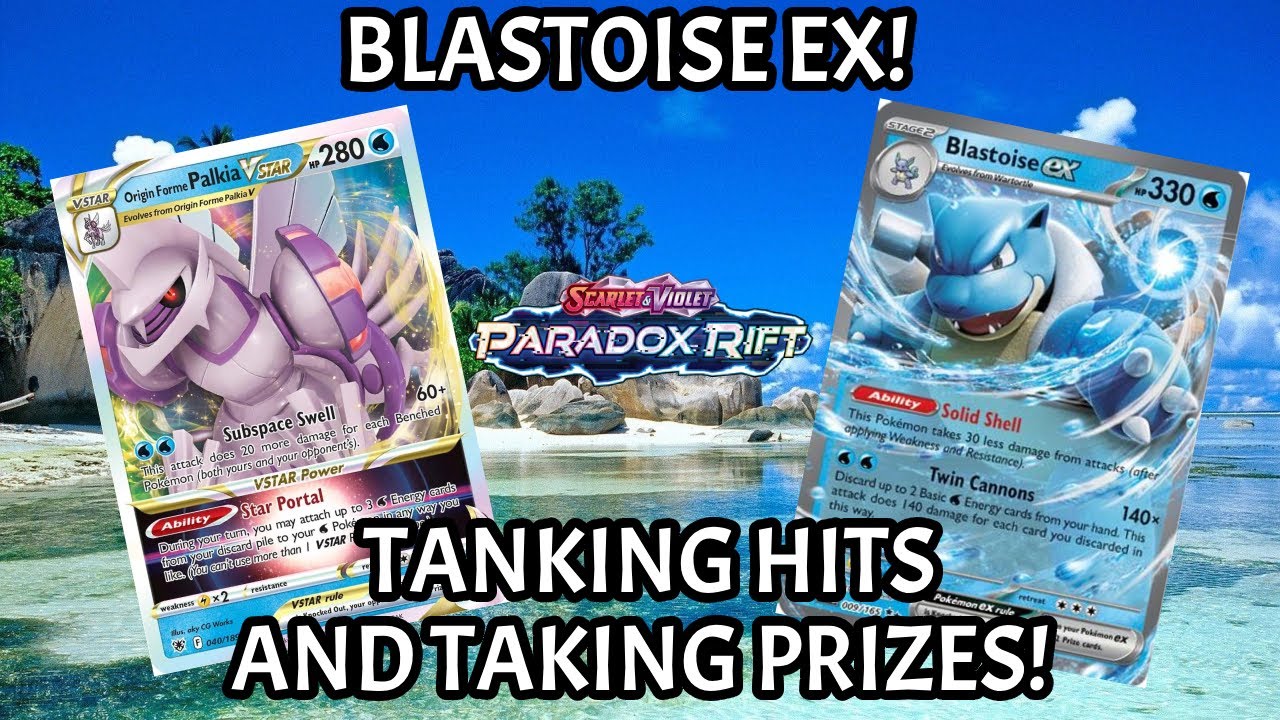 BLASTOISE EX DECKLIST! HE IS COMING OUT OF HIS SHELL!