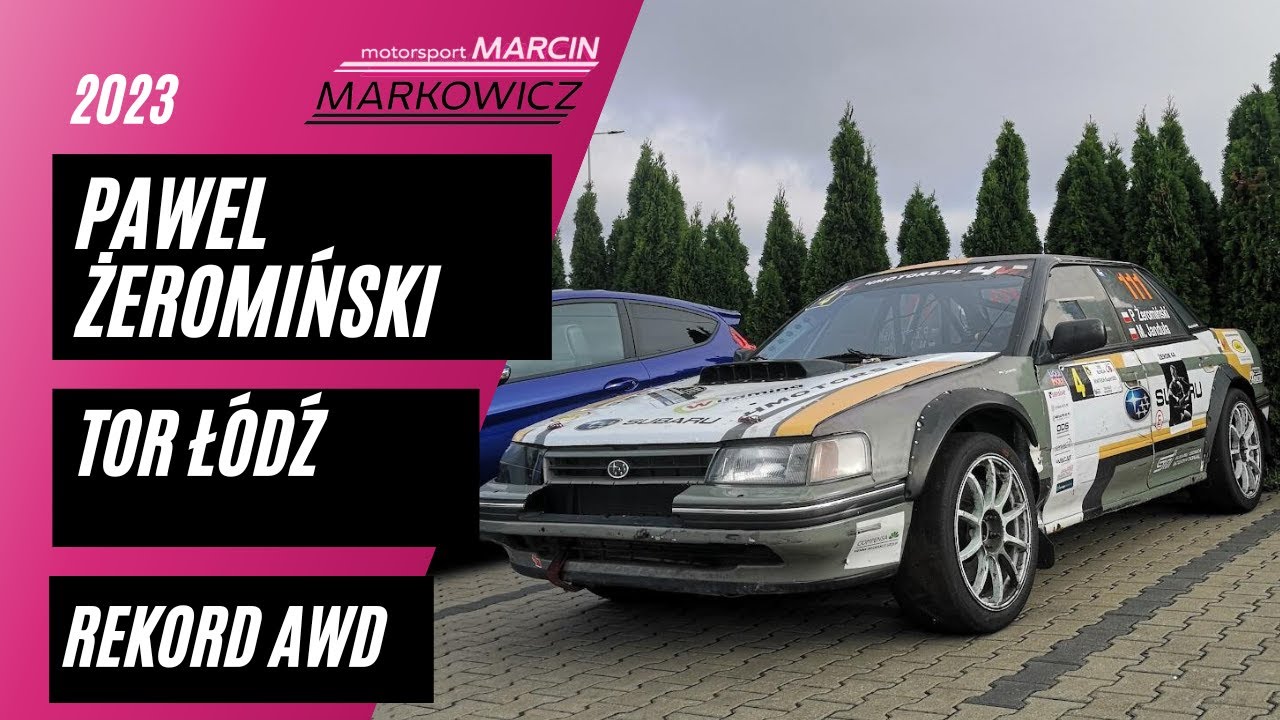 Czy on NAPRAWDĘ to zrobił? REKORD na Torze Ł&oacute;dź!  Subaru Legacy Turbo 4Motors.pl