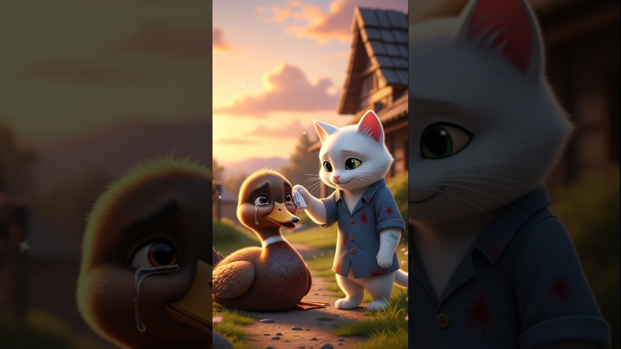 Sab Janwar Chillane Lage: "Subscribe Karo Animal Story Ko!" 😭🦆🐱 | Emotional Animal Story 