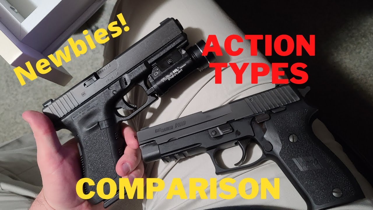 First Time Gun Owners: Choosing your Defensive Handgun Action Type
