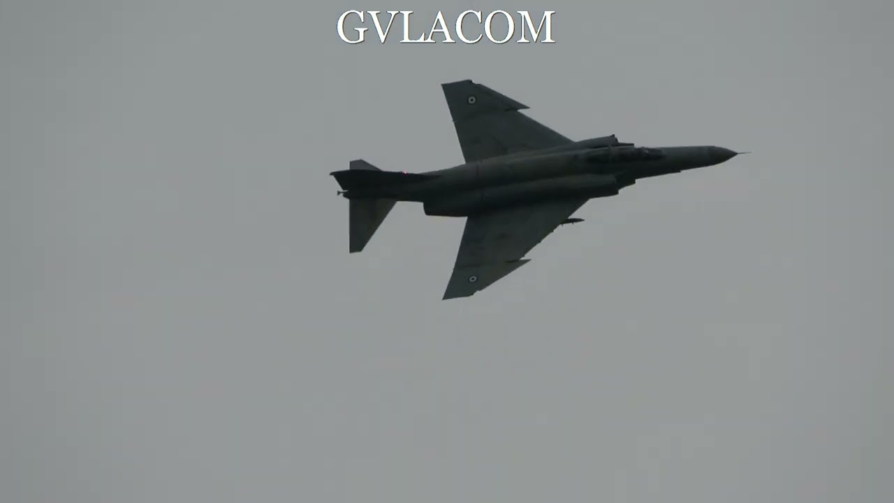 F-4E Phantom Hellenic Air Force Display at Sanicole Airshow 2025