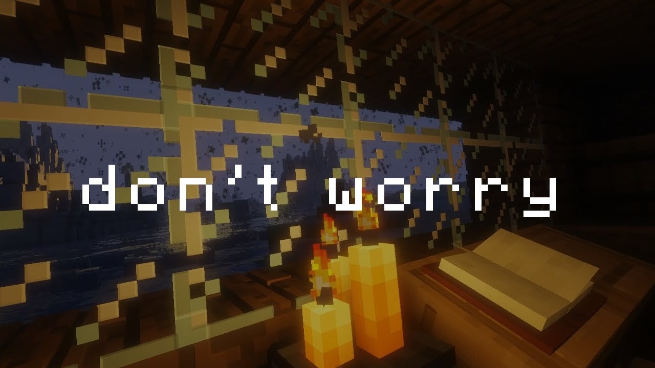 you will find yourself in better place soon... || Minecraft Music & Fire Ambience ||