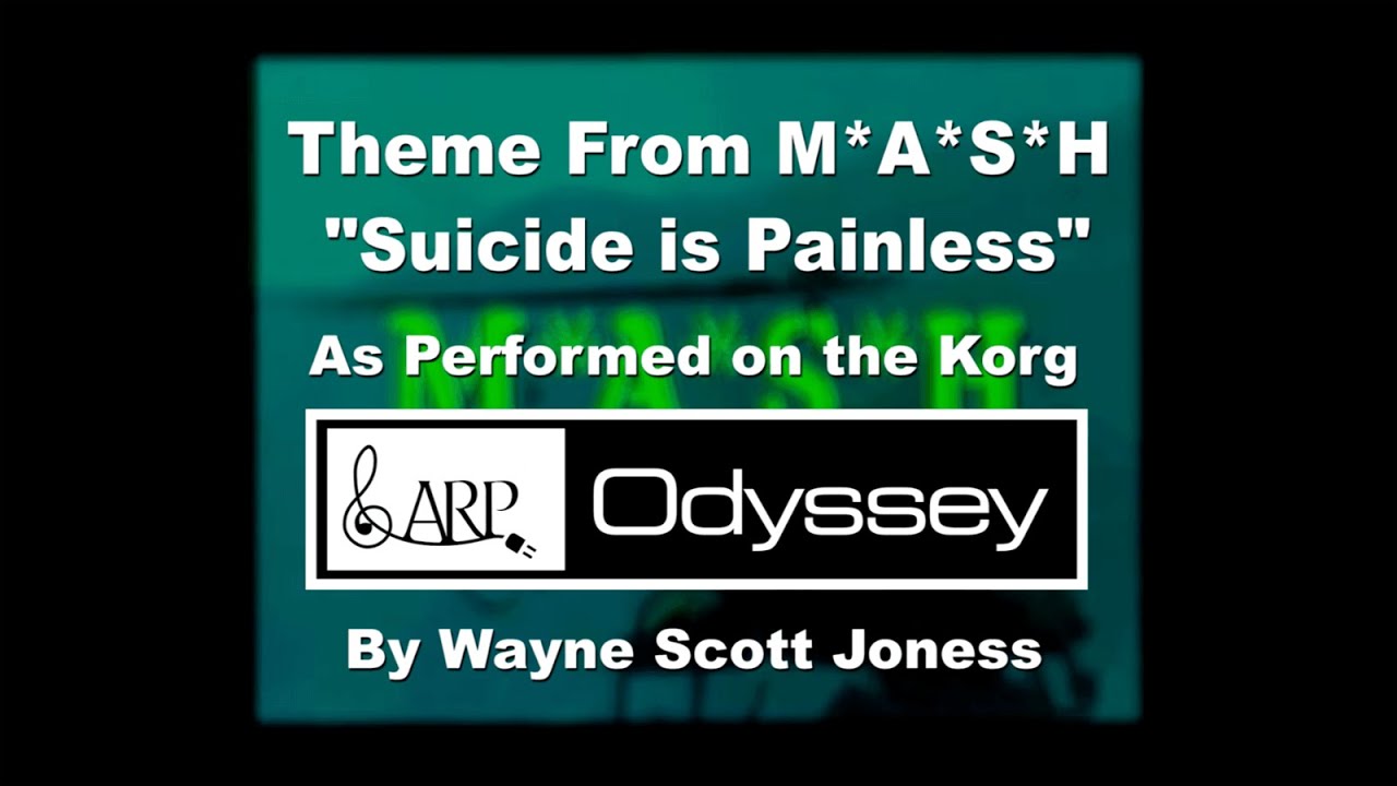 Theme From MASH - Arp Odyssey - 70s Science Fiction SciFi SF Version Ambient Space Music