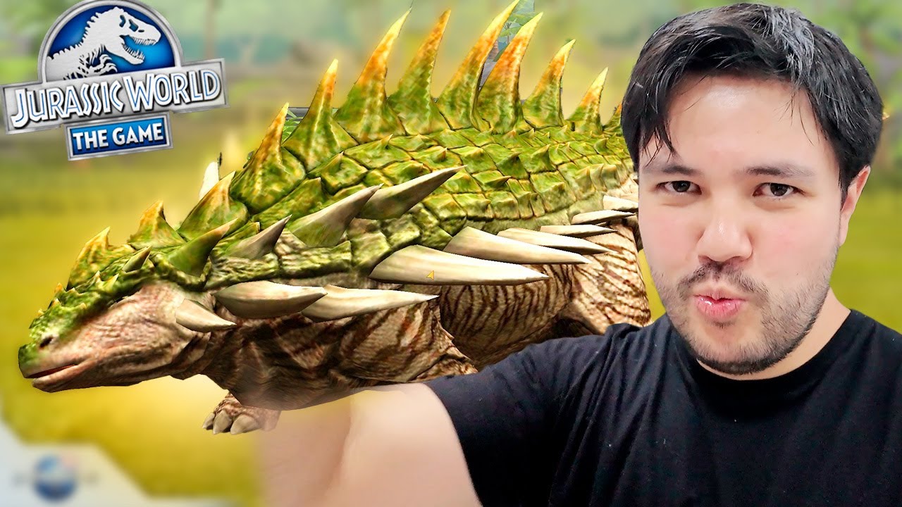 JURASSIC WORLD - CONCLUI! Mais um Herbívoro TOP no Level MÁX!