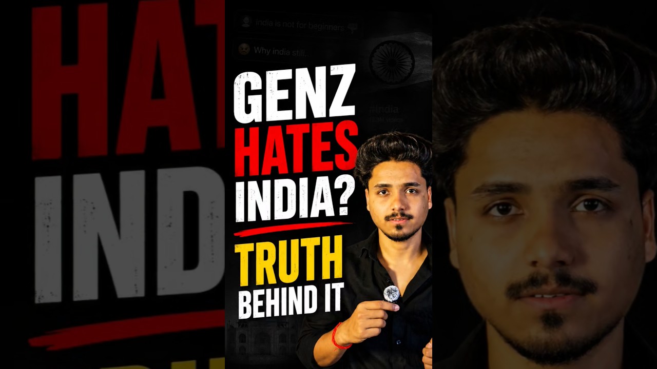 Is Gen Z Becoming Anti-India? Why all the outrage in India today? #genz #india #shorts #cjp