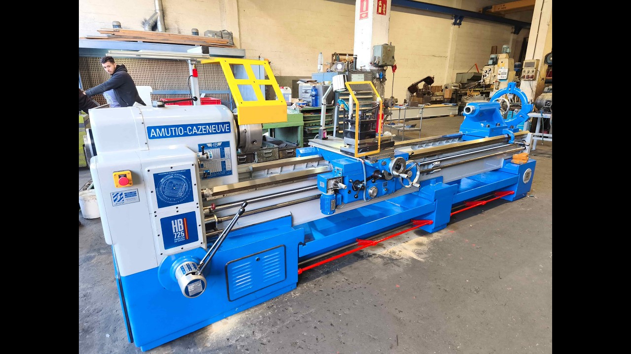 Torno Amutio Cazeneuve HB725 de 3000 reconstruido