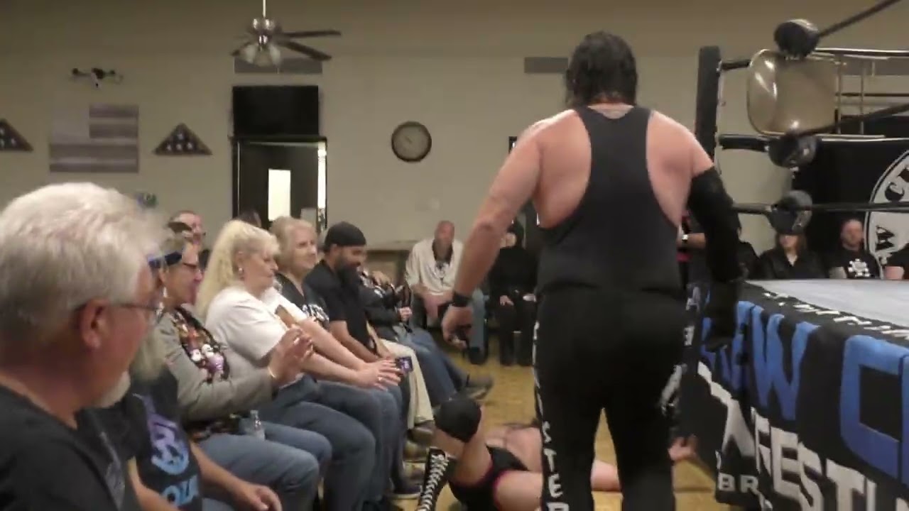 Big Jon Crowley vs Sinister for the Brew City Heavyweight Championship 