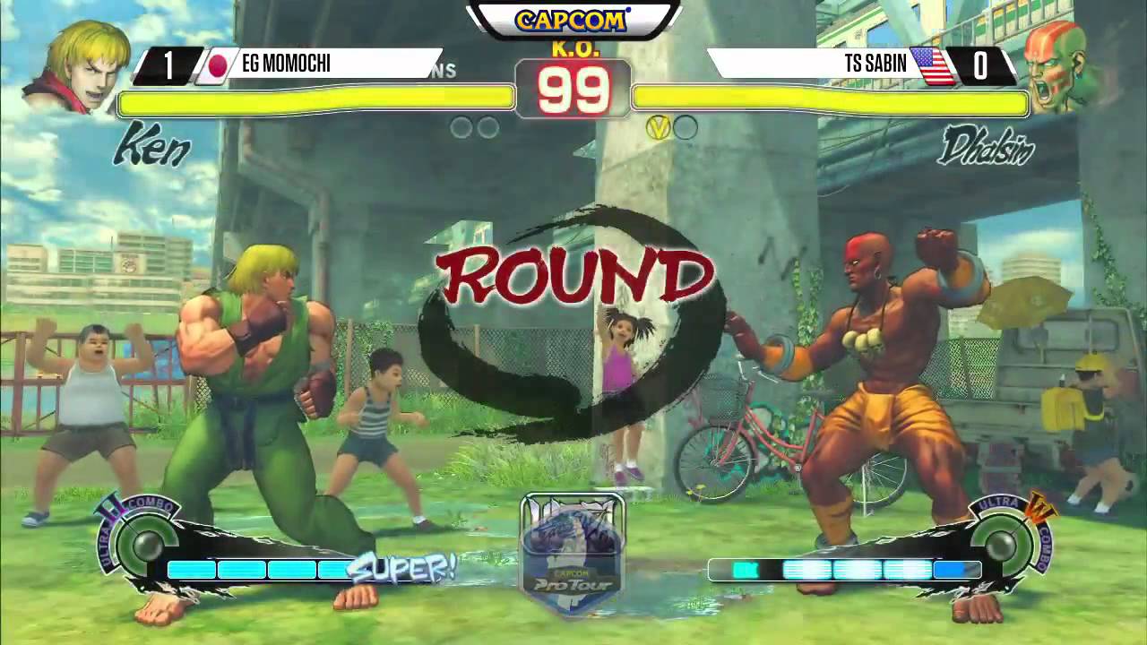 Momochi (Ken) vs TS Sabin (Dhalsim) - Final Round 18 USF4 - 720p 60fps