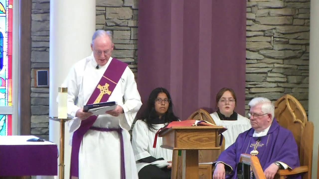 4pm Saturday vigil Mass March 7, 2026