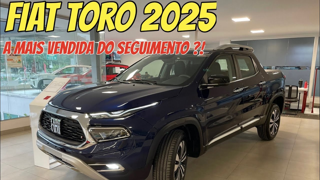 FIAT TORO VOLCANO 1.3 T270 2025. #review #detalhes #preço