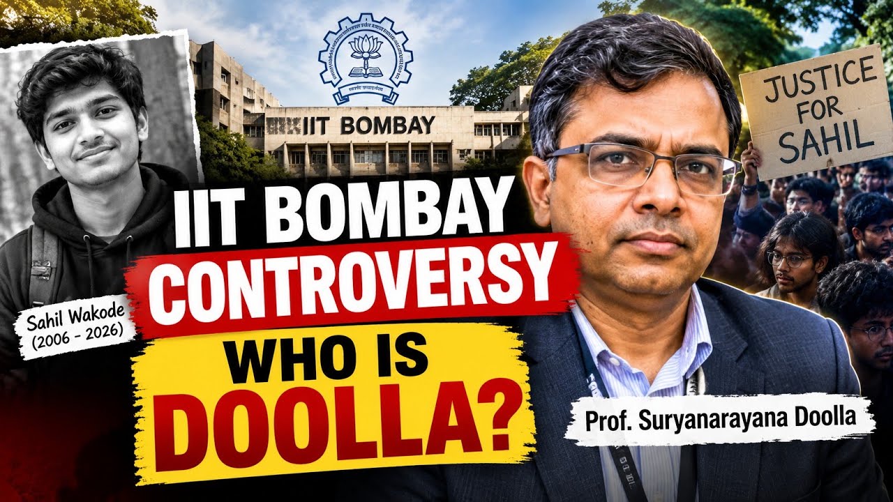 Who Is Suryanarayana Doolla? IIT Bombay Professor Suspended After Sahil Wakode&rsquo;s Suicide | #news