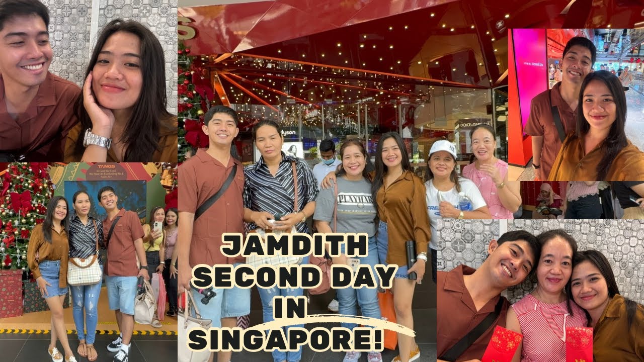 JAMDITH SINGAPORE DAY 2! GRABE NAPAKA SWEET NI JAMES
