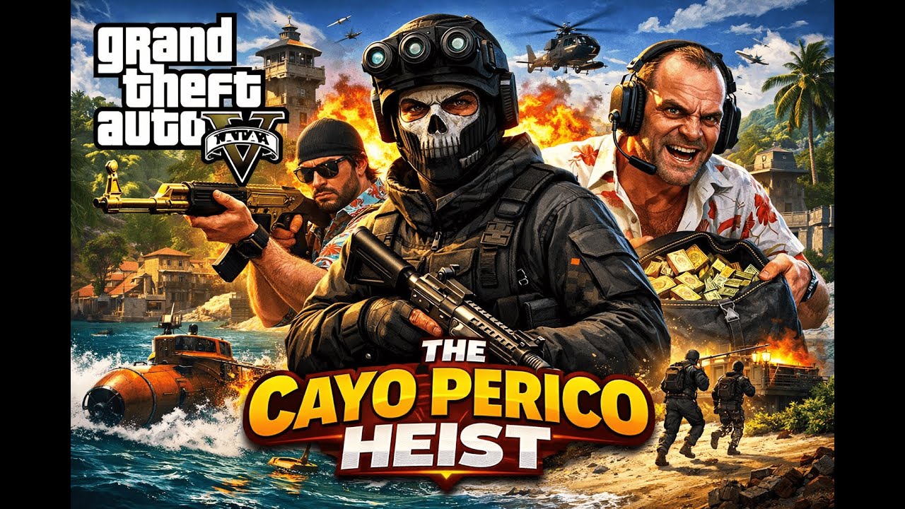The Cayo Perico Heist (ft. Bergmann) I GTA Online