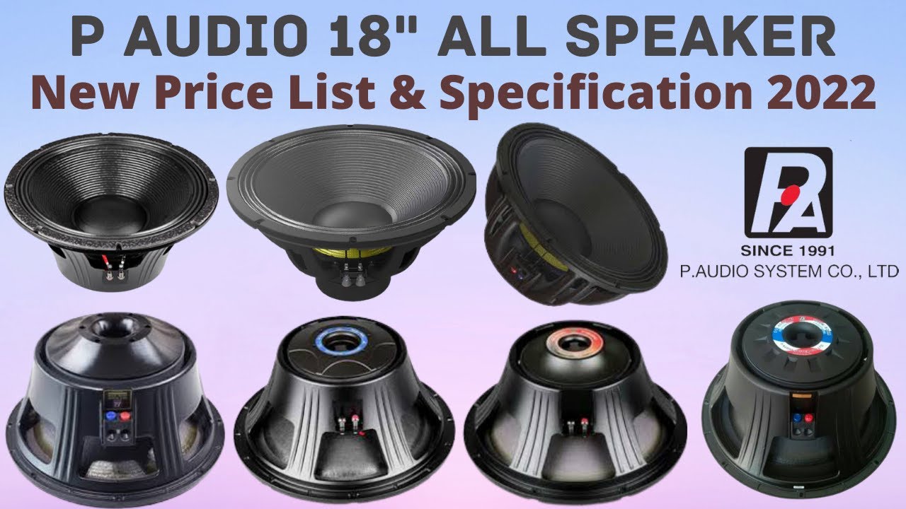 P Audio 18