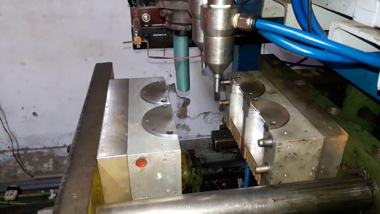 MAQUINA SOPLADORA DOBLE CABEZAL
