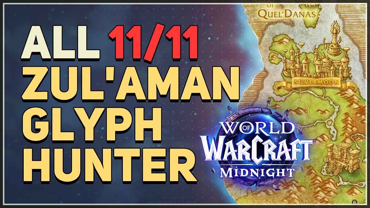 Zul'Aman Glyph Hunter WoW Achievement