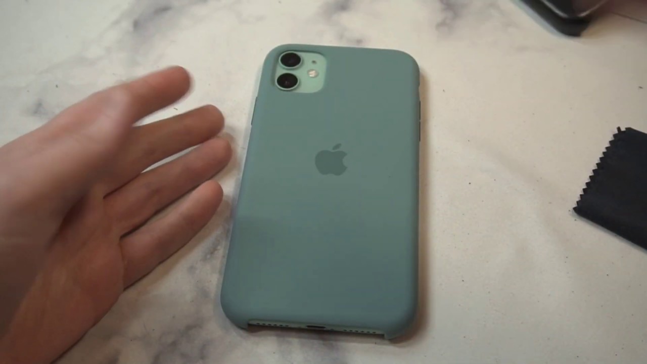 Official iPhone 11 Silicone Case - Cactus Green Review