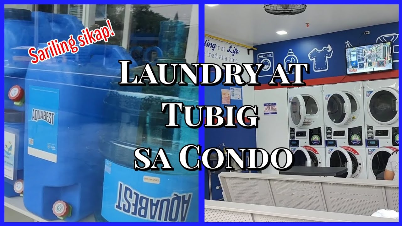 Tagaytay Vlog: Laundry for Condo Living | Water Delivery