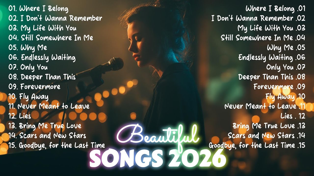 Beautiful Songs ♥️ Top Love Songs Music Playlist 2026