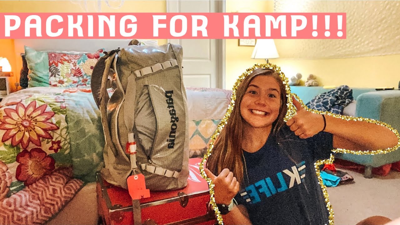 PACK WITH ME FOR KAMP!!!! (Kanakuk)
