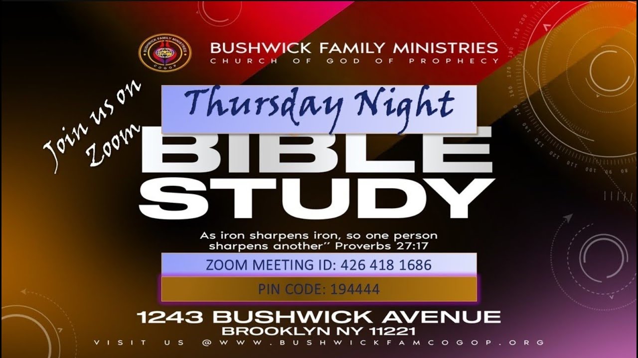 Изучение Библии BFM 15.01.2026. Серия молитв и постов.