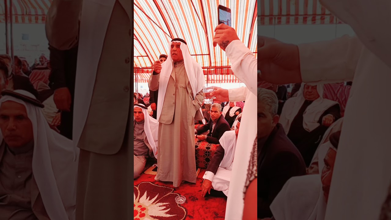 الصلح بين أبناء العمومة في احد قرى محافظة الرقة #الحمرات#صلح عشائري