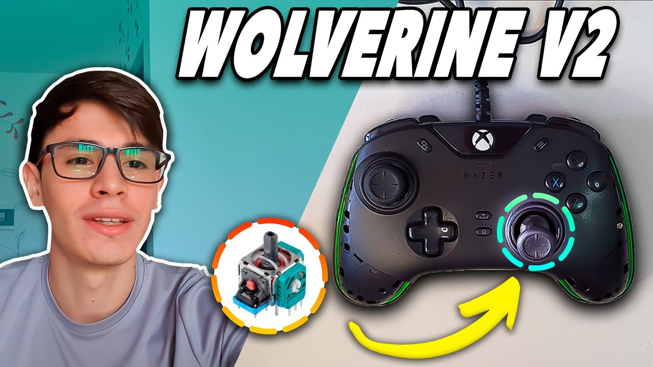 Cómo Reparar DRIFT - XBOX  ONE🎮 | Stick Analógico no Funciona - RAZER WOLVERINE V2