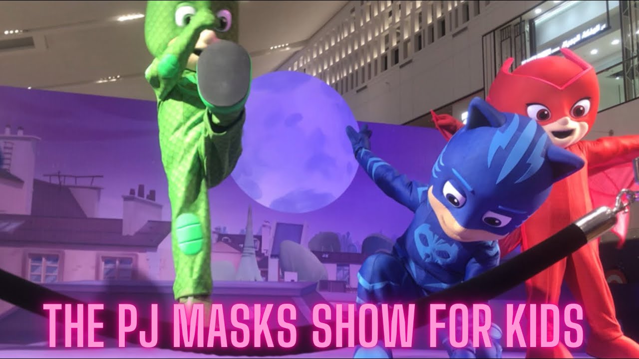 Travel to Al Zahia Mall and watching the Pj masks show