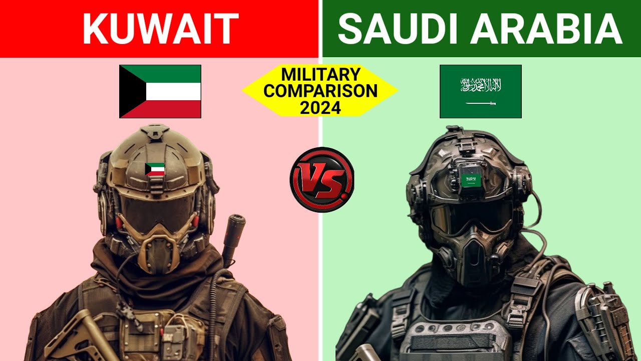Kuwait vs Saudi Arabia Military Power 224 | Saudi Arabia vs Kuwait Military Power 2024