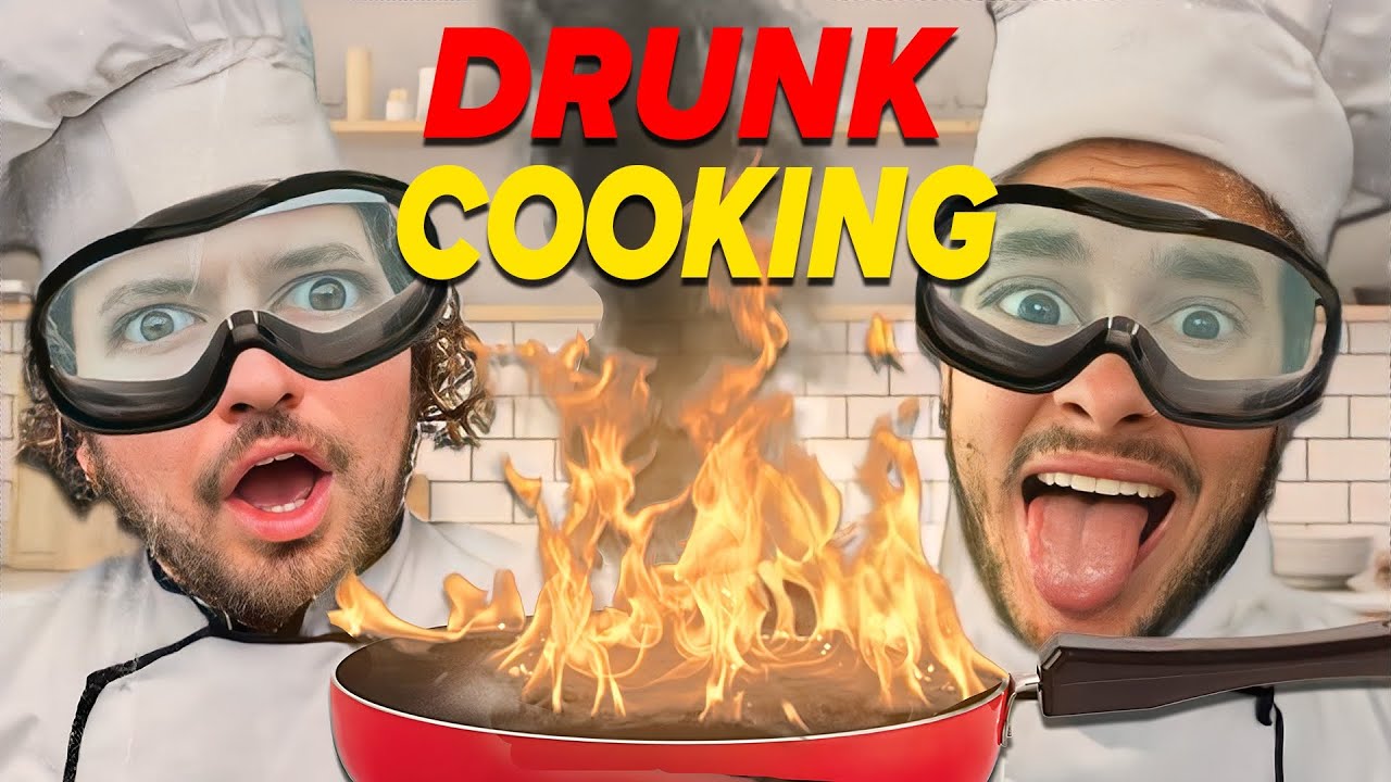 KNJ TRIES DRUNK COOKING!
