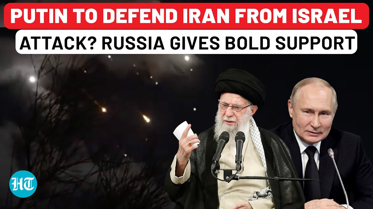 Putin’s Bold Support To Tehran After Missile Strike On Israel: ‘West Thinks Iranian Attack Started…’