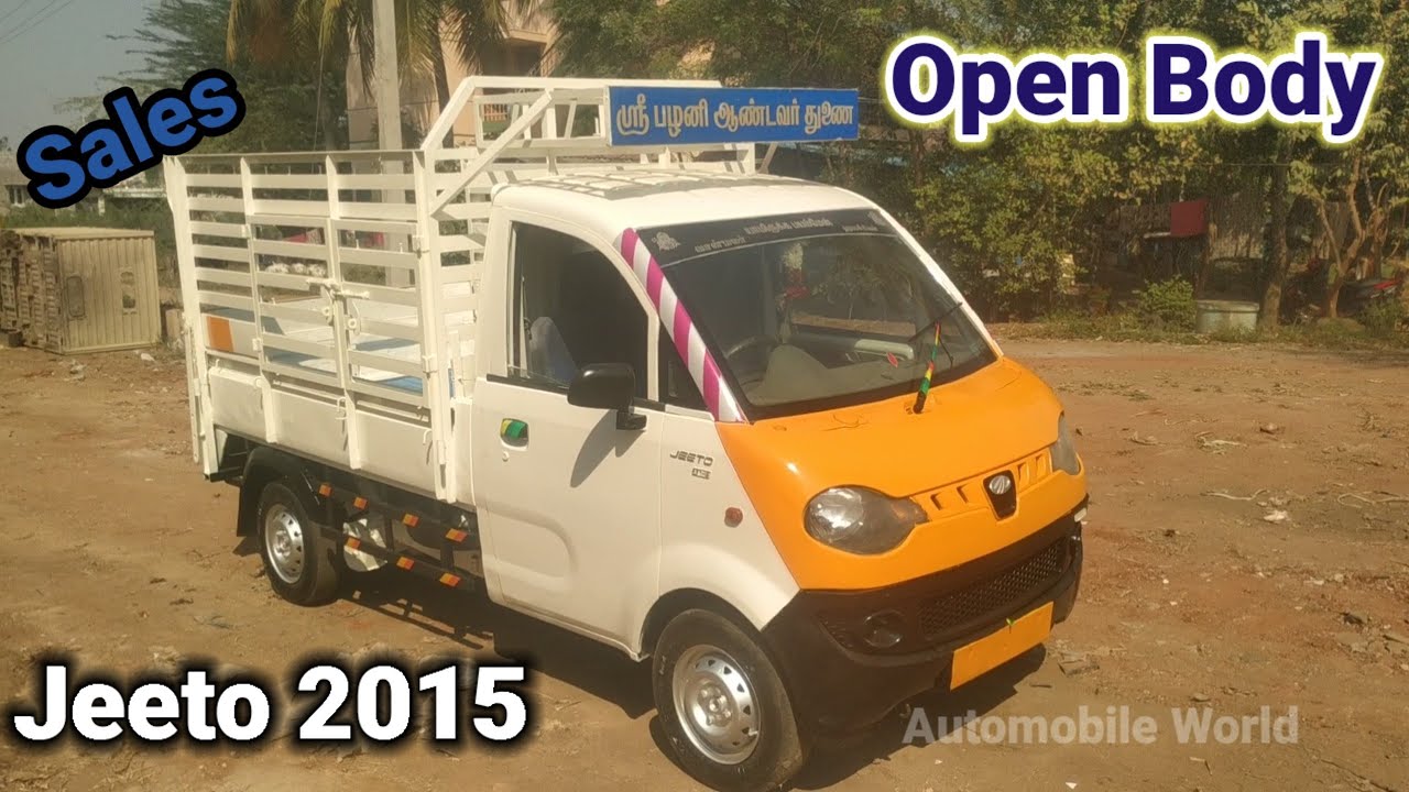 MAHINDRA JEETO X 7 - 16 MODAL 2015 | OPEN BODY VEHICLE FOR SALES
