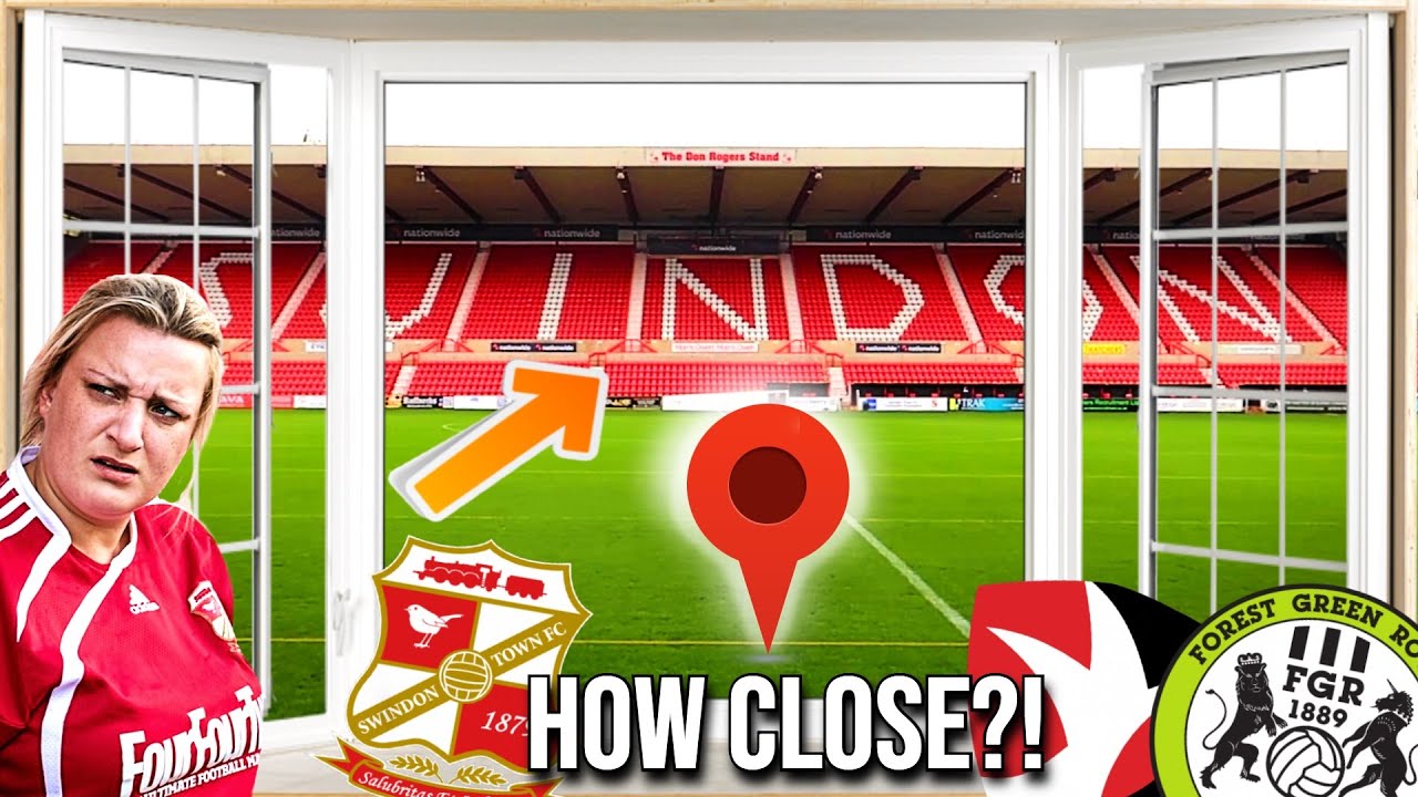 Exploring the CLOSEST Football League STADIUMS to My HOUSE 🏠🏟️