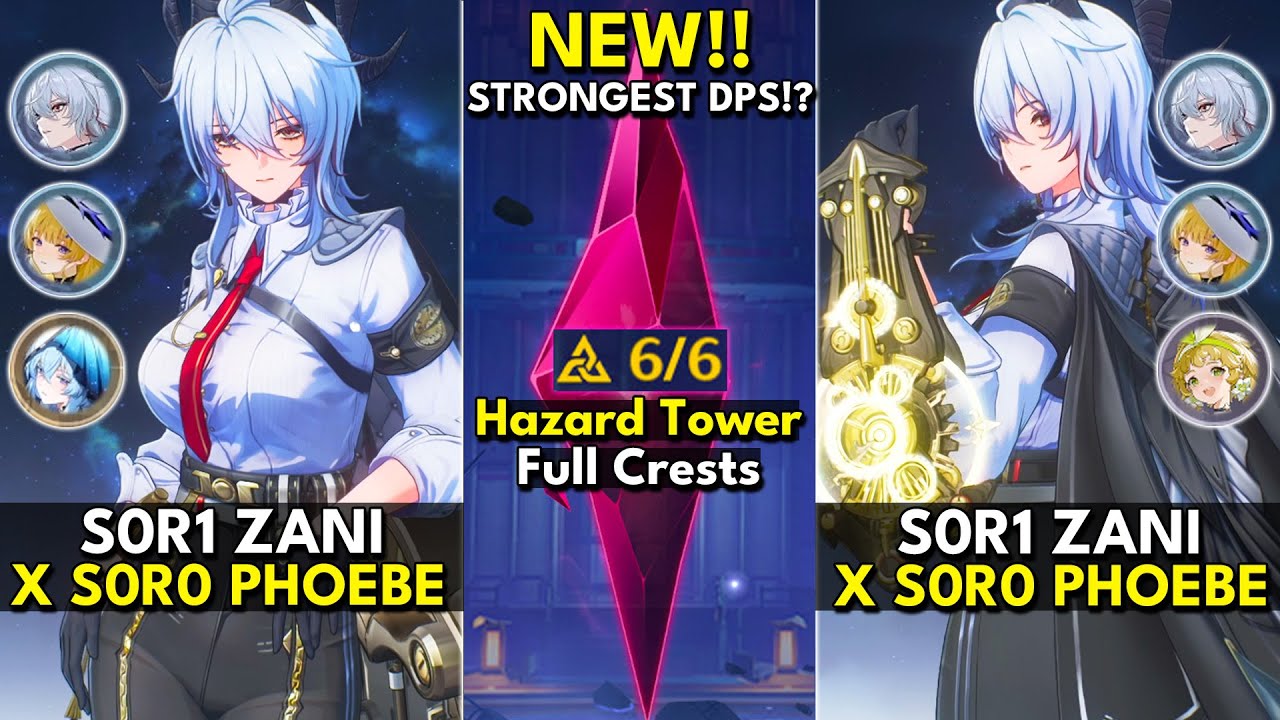S0R1 Zani x S0 Phoebe | ToA Hazard Tower 6 Crests | Wuthering Waves 2.3