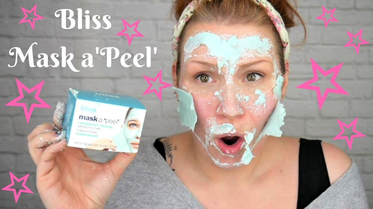 OMG! Bliss Mask a-'Peel' Radiance Revealing Rubberizing Mask Review