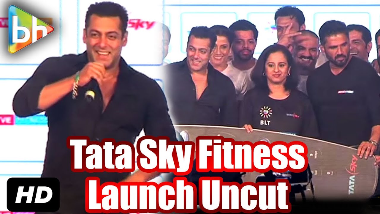 Salman Khan | Suniel Shetty | 'Tata Sky's Health And Fitness' Launch | Event Uncut