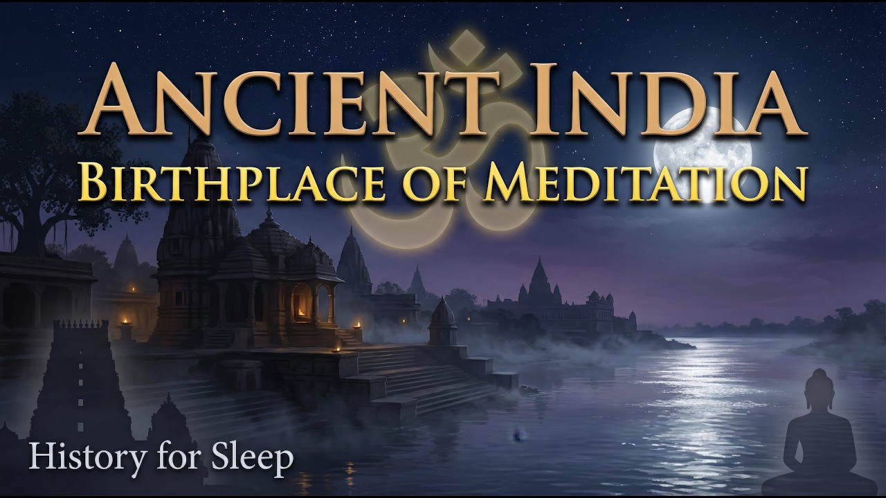 Ancient India: Birthplace of Meditation | History for Deep Sleep