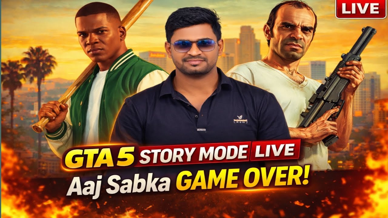 🔥 GTA 5 LIVE 🔴 Hindi Gameplay | Open World Masti 😱 Funny Moments #gta #gtaonline