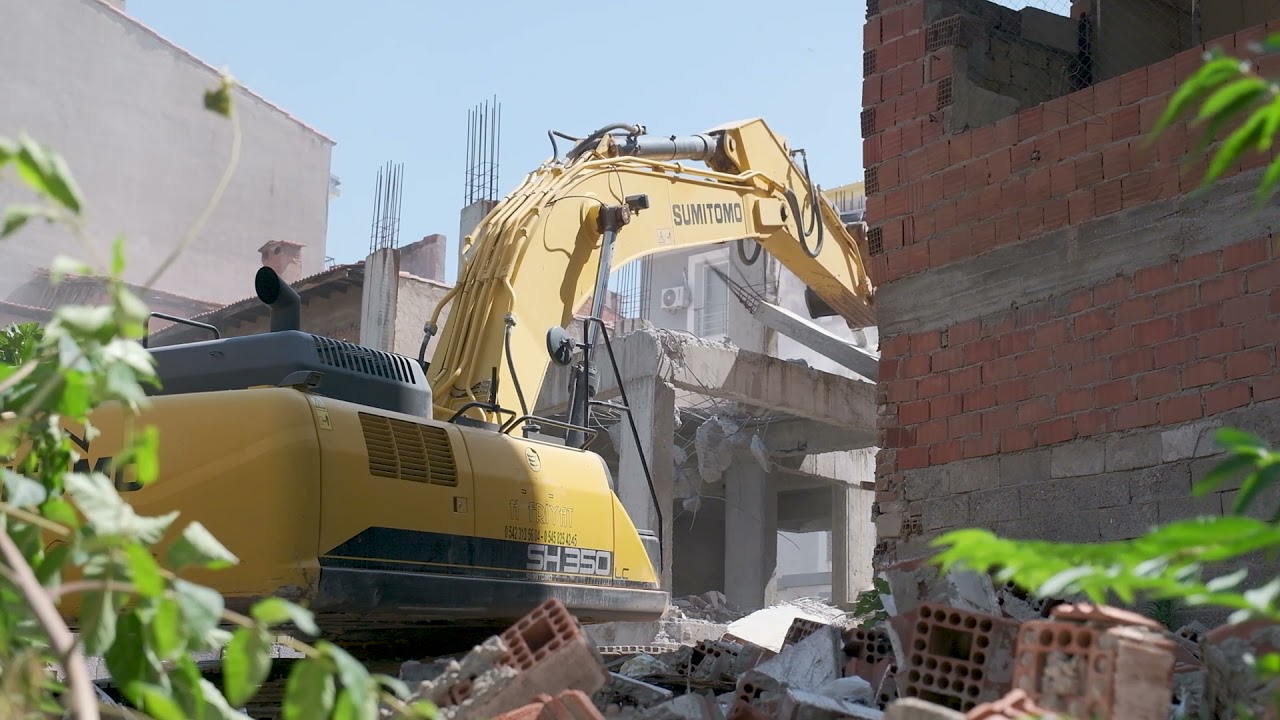 SUMITOMO İle Bina Yıktık.