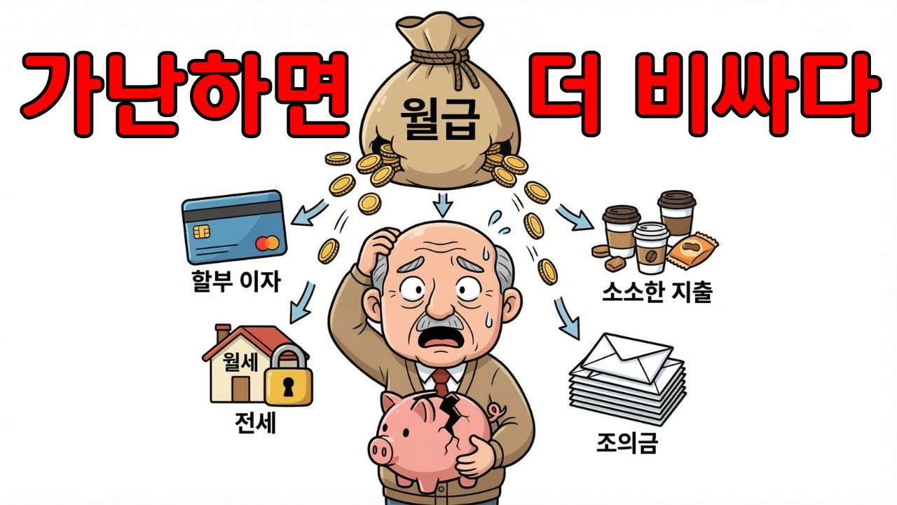 가난할수록 더 많이 낸다: 돈이 안 모이는 진짜 이유