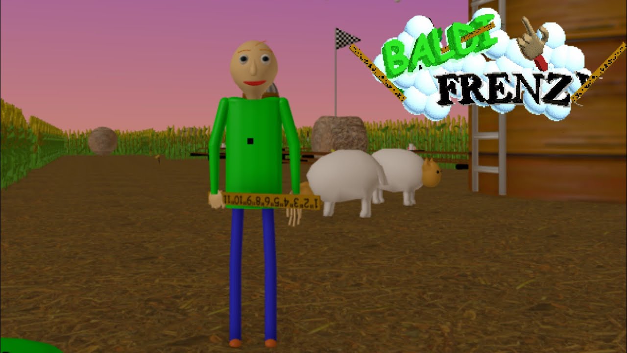 Baldi's Frenzy - Farm Map Compilation Gameplay