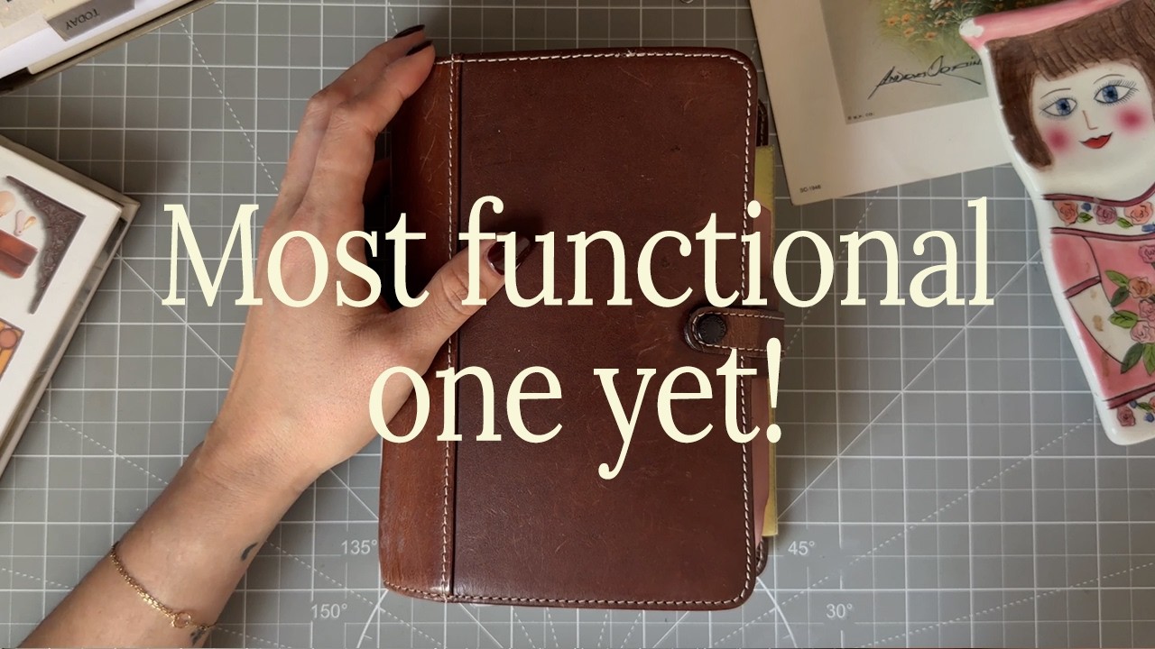 Мой самый функциональный сетап: обзор Filofax Hamilton 🌷