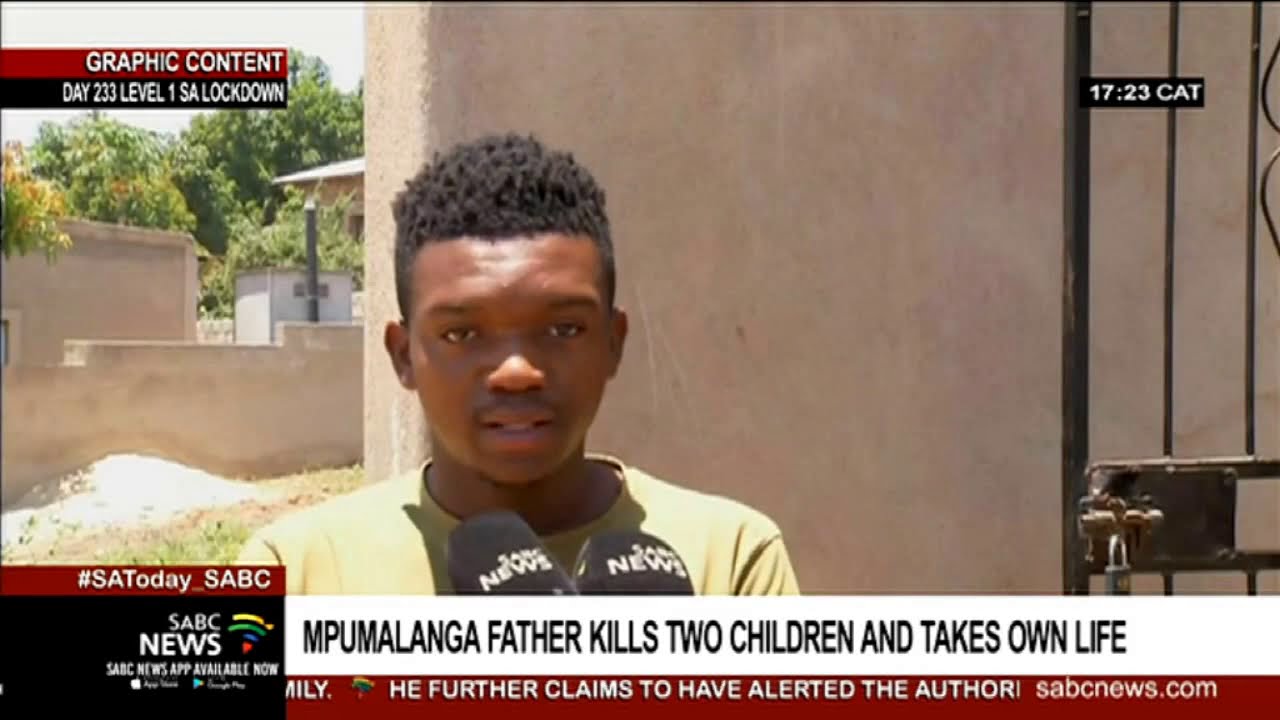 Mpumalanga father kills two children, takes own life