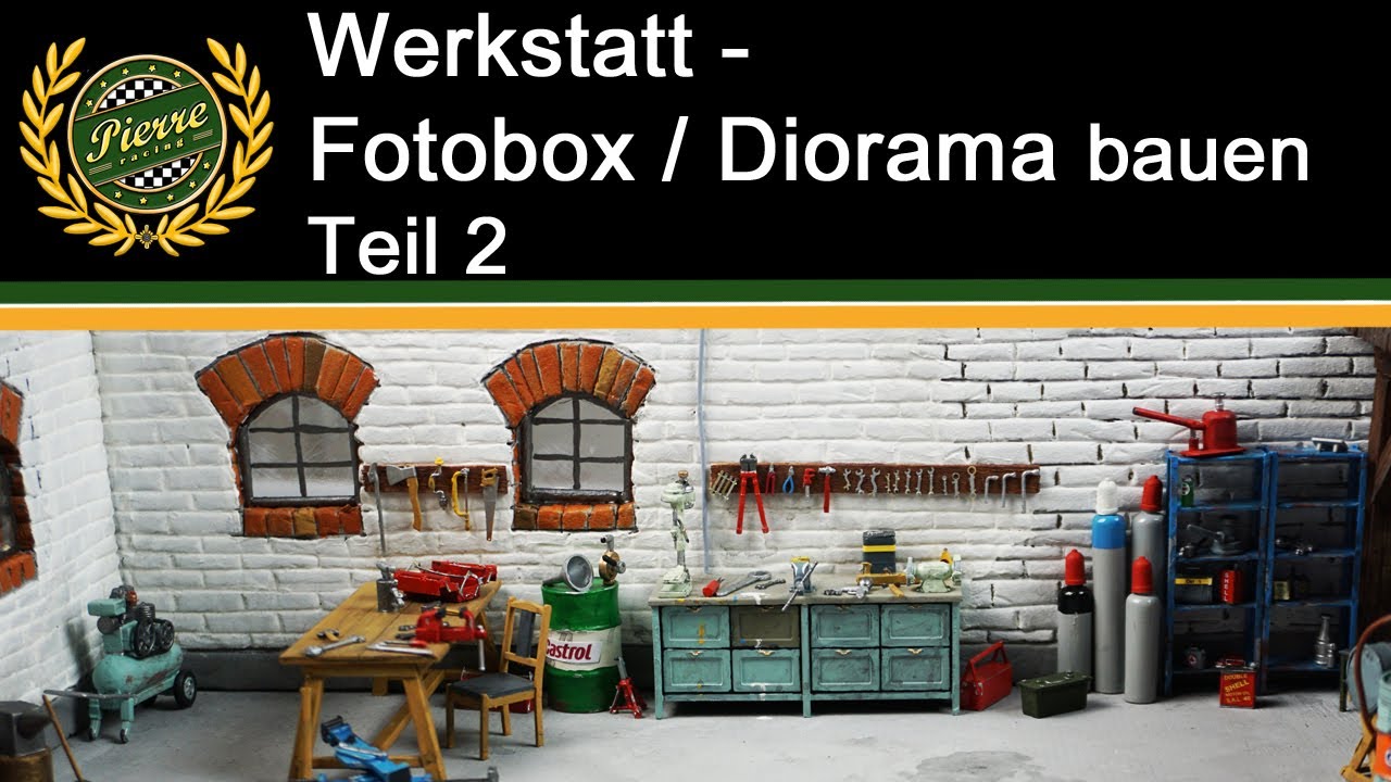 Werkstatt - Fotobox / Diorama bauen - Teil 2