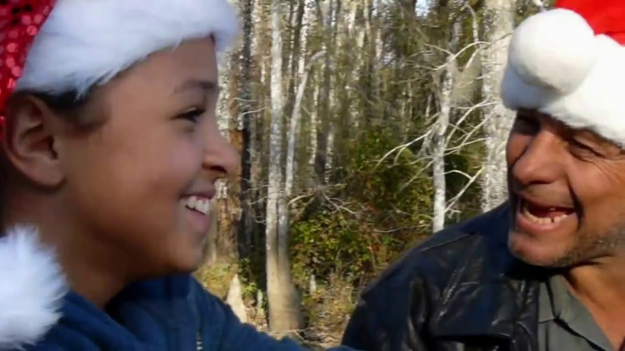 Jasmine driving Shelby Stanga's swamp buggy