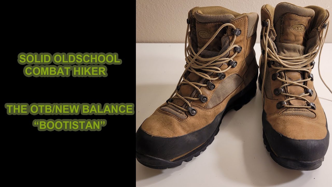 Solid surplus Combat Hiker for Milsim and Airsoft, The OTB/New Balance Bootistan.