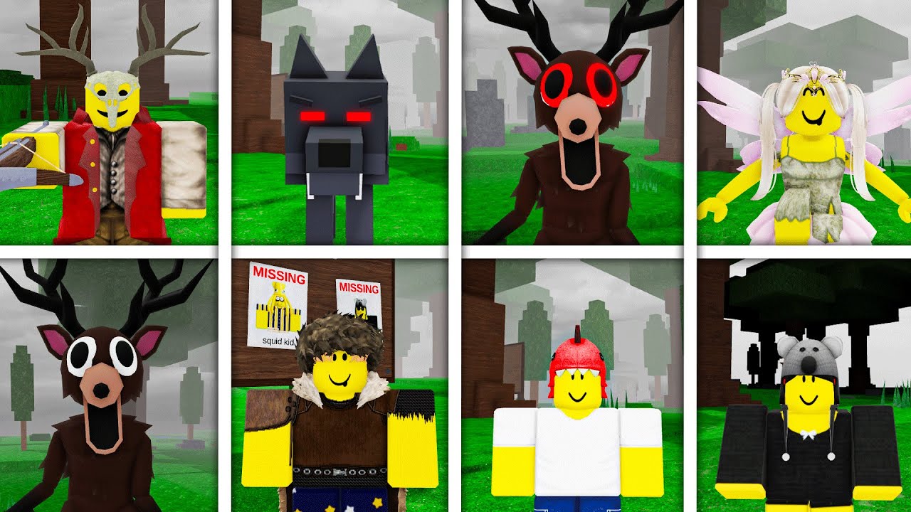 99 Nights in the Forest RP - ALL MORPH & ITEMS (Roblox Showcase)
