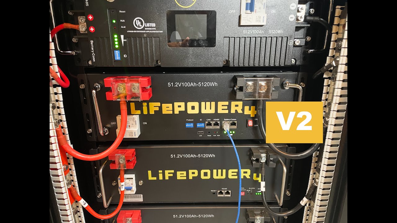 EG4 LifePower4 V2 Server Rack Battery Review | 48V 100AH UL1973 UL9540A