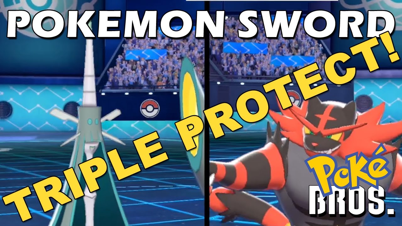 TRIPLE PROTECT!! THEN DOUBLE! VGC Pokemon Sword and Shield Battles!