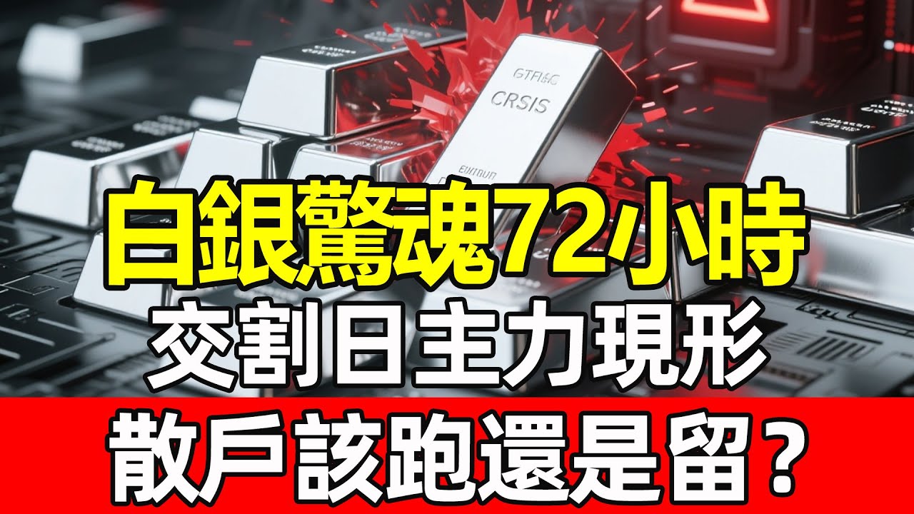 【白銀緊急快報】1月28日史詩級「軋空」倒數！主力大戶的神秘劇本曝光，這次暴跌究竟是逃命波還是發財車？不做這件事，你的銀子恐被收割！#白銀走勢 #貴金屬 #白銀 #白銀價格